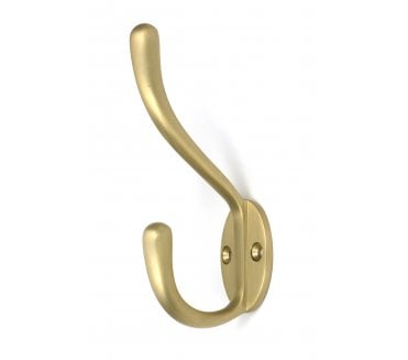From The Anvil 52223 Newbury Hat & Coat Hook - Satin Brass