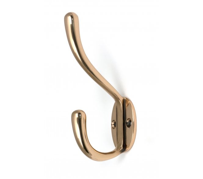 From The Anvil 52226 Newbury Hat & Coat Hook - Polished Bronze