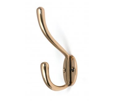 From The Anvil 52226 Newbury Hat & Coat Hook - Polished Bronze
