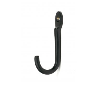 From The Anvil 52227 Traditional Coat Hook - Matt Black