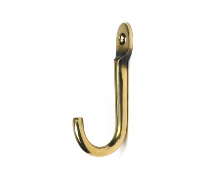 From The Anvil 52228 Traditional Coat Hook - Aged Brass