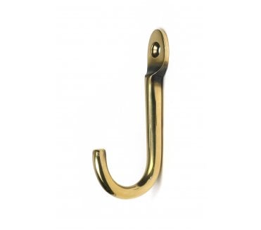 From The Anvil 52228 Traditional Coat Hook - Aged Brass