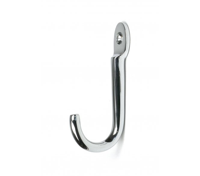 From The Anvil 52230 Traditional Coat Hook - Polished Chrome