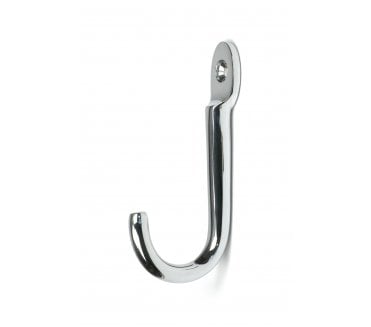 From The Anvil 52230 Traditional Coat Hook - Polished Chrome