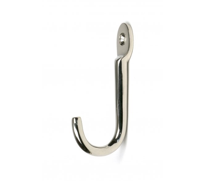 From The Anvil 52232 Traditional Coat Hook - Polished Nickel