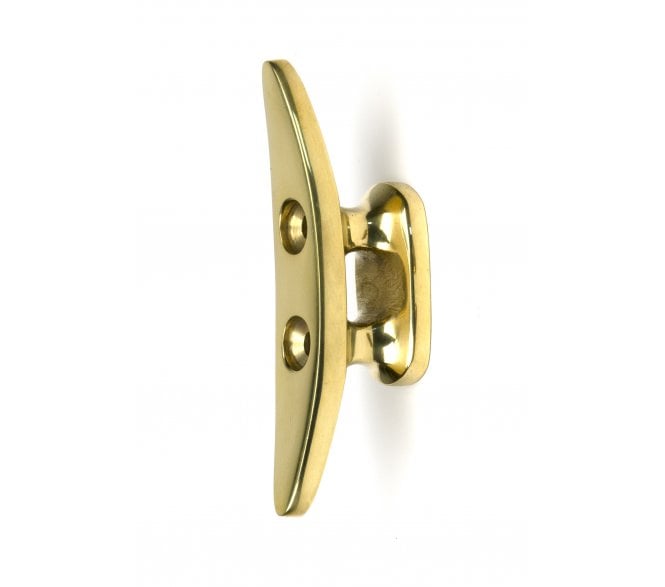 From The Anvil 52239 Marine Cleat Hook - Polished Brass