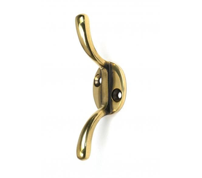 From The Anvil 52248 Newbury Cleat Hook - Aged Brass