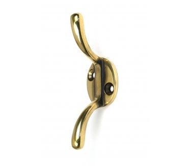 From The Anvil 52248 Newbury Cleat Hook - Aged Brass
