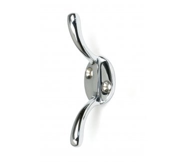 From The Anvil 52250 Newbury Cleat Hook - Polished Chrome