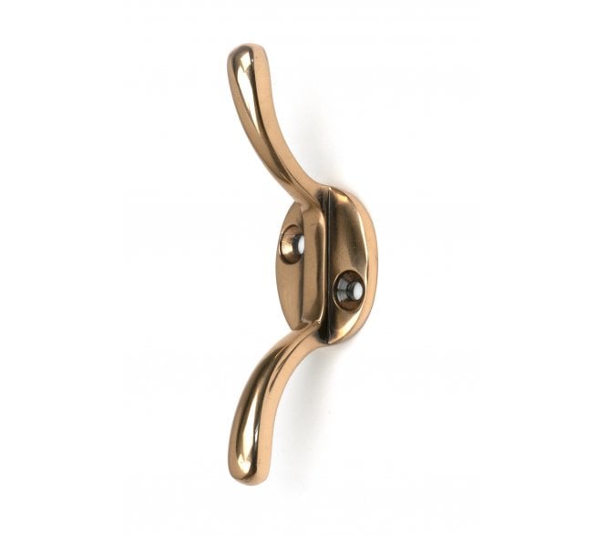 From The Anvil 52256 Newbury Cleat Hook - Polished Bronze