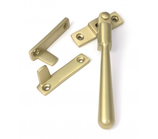 From The Anvil 52316 Night-Vent Locking Newbury Fastener - Satin Brass