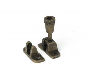 From The Anvil 52341 Burnished Brass Brompton Brighton Fastener (Radiused)