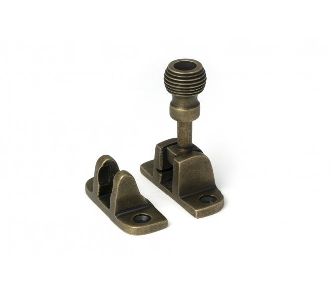 From The Anvil 52343 Burnished Brass Beehive Brighton Fastener (Radiused)