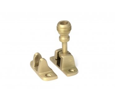 From The Anvil 52346 Satin Brass Prestbury Brighton Fastener (Radiused)