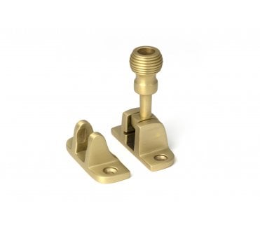 From The Anvil 52347 Satin Brass Beehive Brighton Fastener (Radiused)