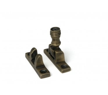 From The Anvil 52350 Burnished Brass Prestbury Brighton Fastener - Narrow (Square)