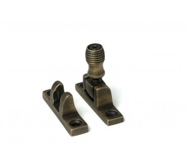 From The Anvil 52351 Burnished Brass Beehive Brighton Fastener - Narrow (Square)