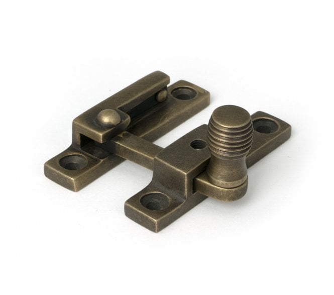 From The Anvil 52359 Burnished Brass Beehive Quadrant Fastener - Narrow