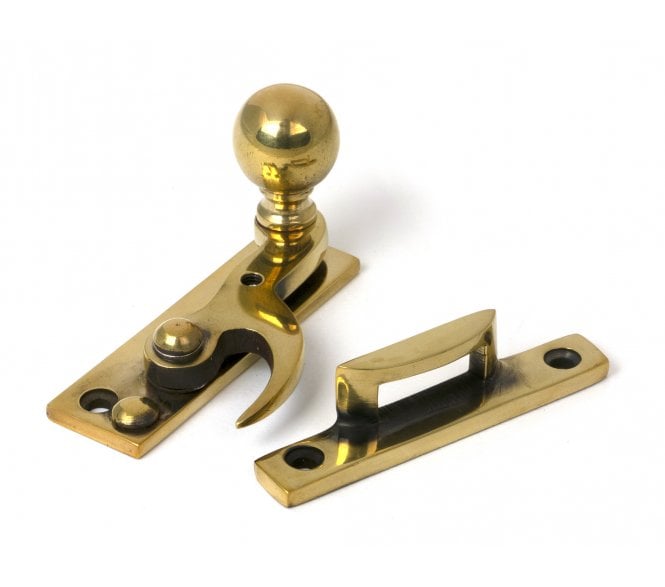 From The Anvil 52370 Aged Brass Sash Window Hook Fastener