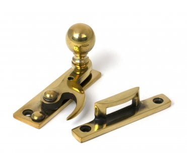 From The Anvil 52370 Aged Brass Sash Window Hook Fastener