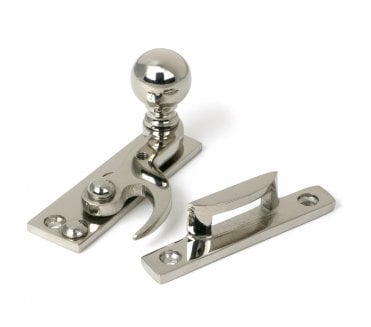 From The Anvil 52371 Polished Nickel Sash Window Hook Fastener