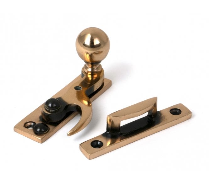 From The Anvil 52375 Polished Bronze Sash Window Hook Fastener
