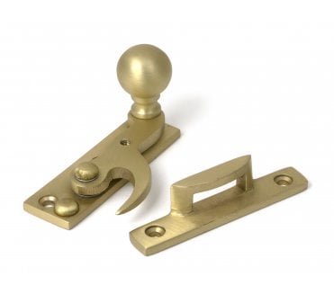 From The Anvil 52377 Satin Brass Sash Window Hook Fastener