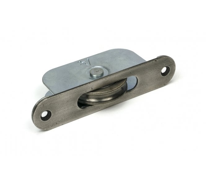 From The Anvil 52392 Sash Window Pulley 75kg (Radius) - Antique Pewter