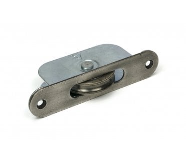 From The Anvil 52392 Sash Window Pulley 75kg (Radius) - Antique Pewter