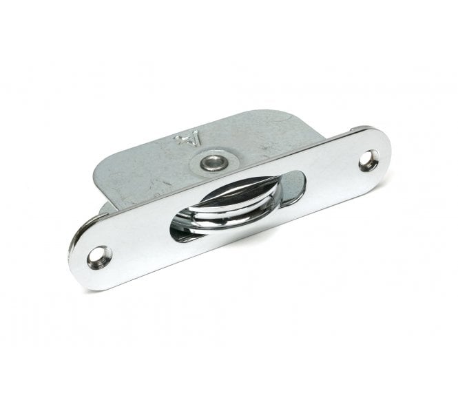 From The Anvil 52394 Sash Window Pulley 75kg (Radius) - Polished Chrome