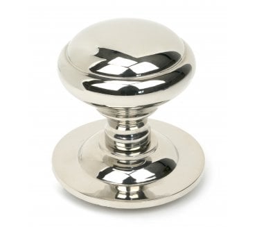 From The Anvil 52406 Round Centre Door Knob - Polished Nickel