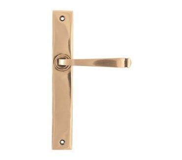 From The Anvil 52430 Avon Slimline Lever Espag. Latch Set - Polished Bronze