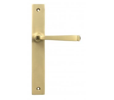 From The Anvil 52431 Avon Slimline Lever Latch Set - Satin Brass