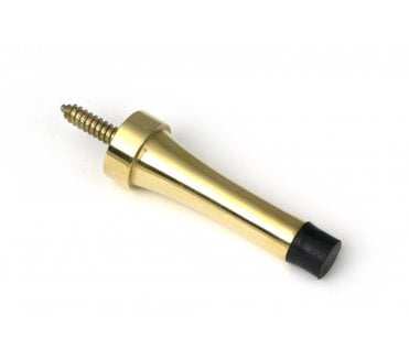 From The Anvil 52468 Skirting Door Stop - Polished Brass