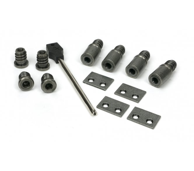 From The Anvil 52476 Pewter Secure Stops (Pack of 4)