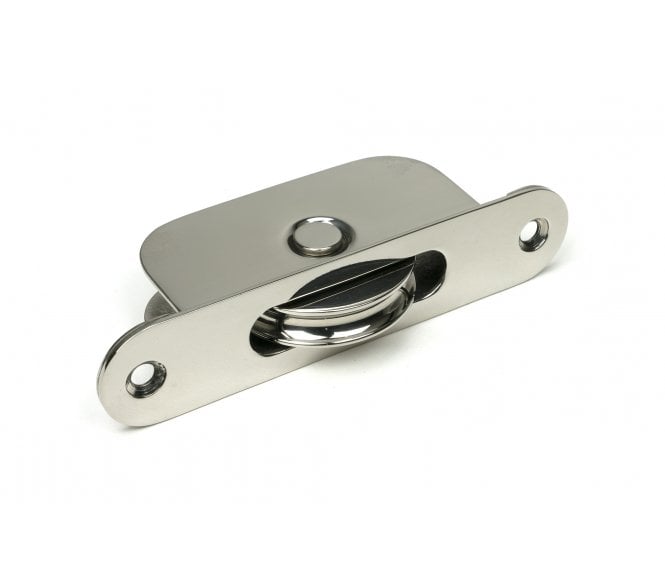 From The Anvil 52484 (Grade 316) Sash Window Pulley 75kg (Radius) - Polished Stainless Steel