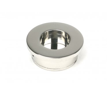 From The Anvil 52521 (Grade 316) Sliding Door Edge Pull - 34mm - Polished Stainless Steel