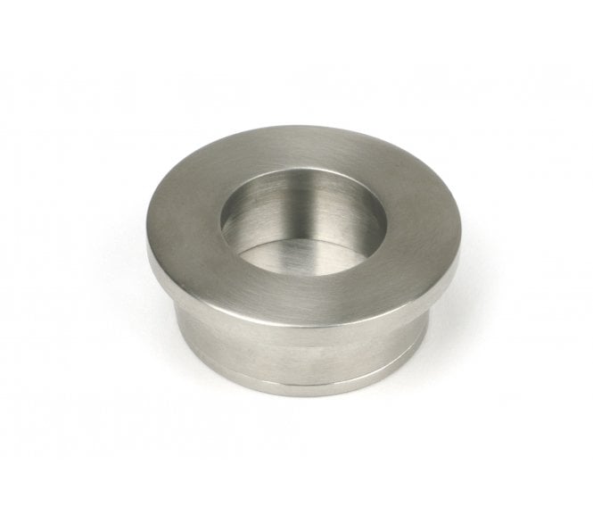 From The Anvil 52522 (Grade 316) Sliding Door Edge Pull - 34mm - Satin Stainless Steel