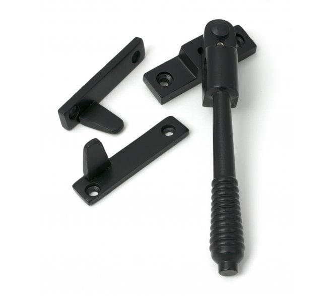From The Anvil 52525 Night-Vent Locking Reeded Fastener - Matt Black