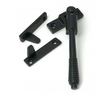 From The Anvil 52525 Night-Vent Locking Reeded Fastener - Matt Black