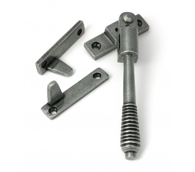 From The Anvil 52526 Night-Vent Locking Reeded Fastener - Pewter