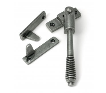 From The Anvil 52526 Night-Vent Locking Reeded Fastener - Pewter