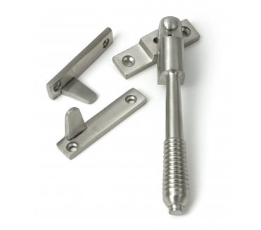 From The Anvil 52528 (Grade 316) Night-Vent Locking Reeded Fastener - Satin Stainless Steel