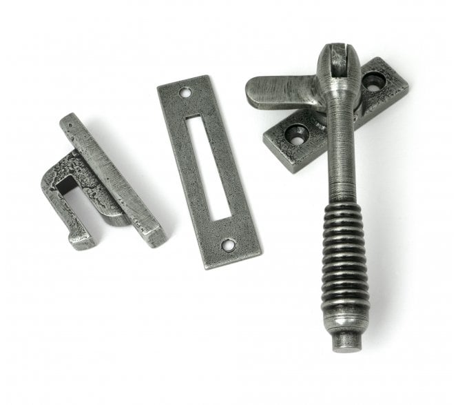 From The Anvil 52530 Locking Reeded Fastener - Pewter