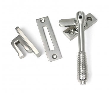 From The Anvil 52531 (Grade 316) Locking Reeded Fastener - Polished Stainless Steel