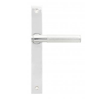 From The Anvil 52537 Polished Chrome Brompton Slimline Lever Espag. Latch Set