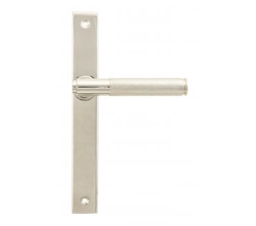 From The Anvil 52538 Polished Nickel Brompton Slimline Lever Espag. Latch Set