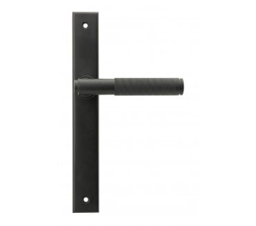 From The Anvil 52540 Brompton Slimline Lever Espag. Latch Set - Matt Black