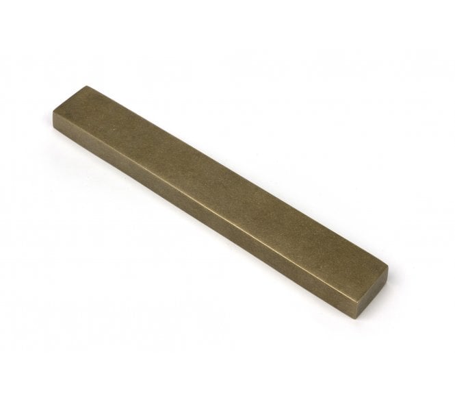 From The Anvil 52577 Slimline External Blanking Plate - Burnished Brass