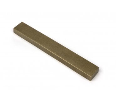 From The Anvil 52577 Slimline External Blanking Plate - Burnished Brass